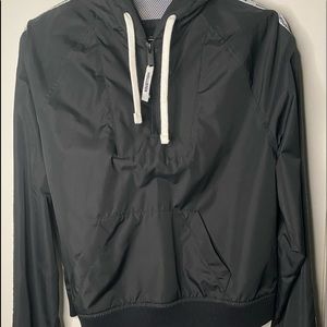 medium black and white Hollister hoodie